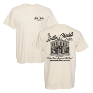 Spittin Chiclets Hockey Emporium Tee