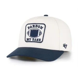 Pardon My Take Football Patch '47 HITCH Snapback Hat
